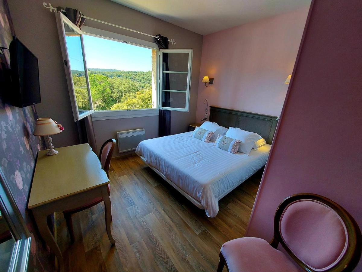 Hôtel Les Hauts de Mourèze Esterno foto