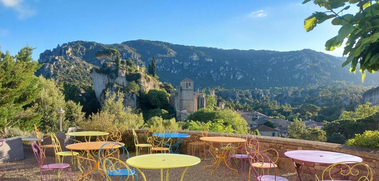 Hôtel Les Hauts de Mourèze Esterno foto