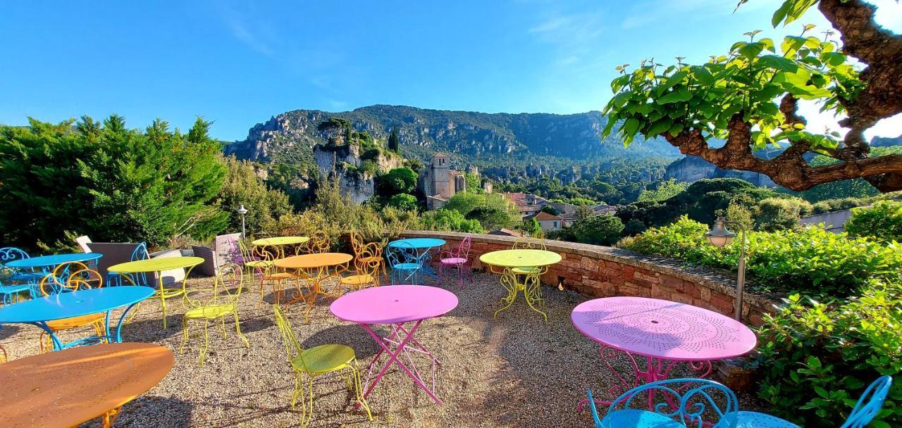 Hôtel Les Hauts de Mourèze Esterno foto