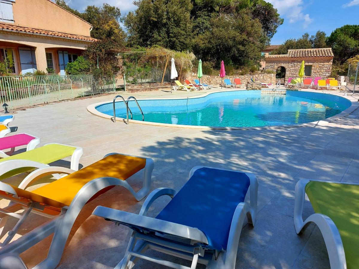 Hôtel Les Hauts de Mourèze Esterno foto