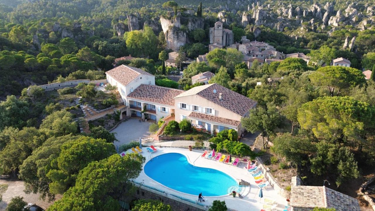 Hôtel Les Hauts de Mourèze Esterno foto